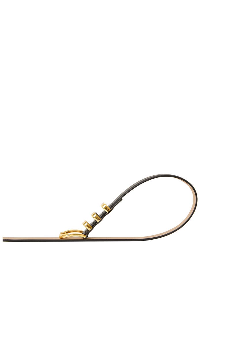 Kad Leather Belt, Alternate, color, BLACK GOLD