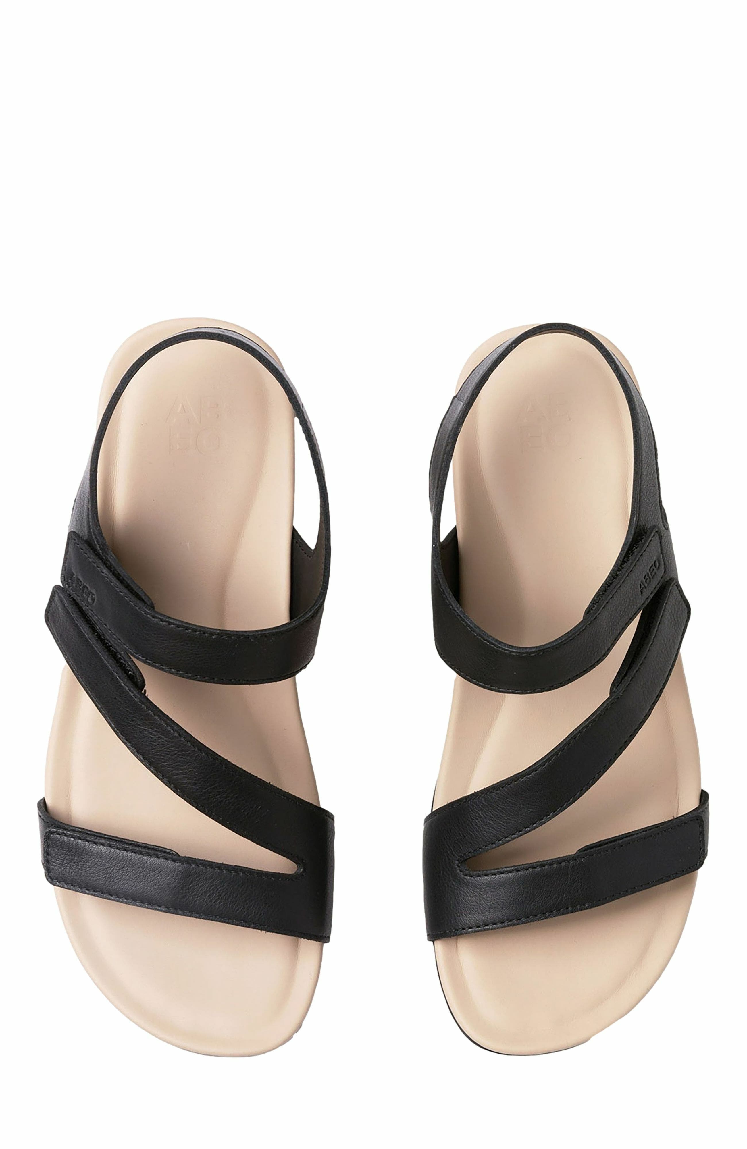 ABEO Oasis Sandal, Alternate, color, Black - Metatarsal