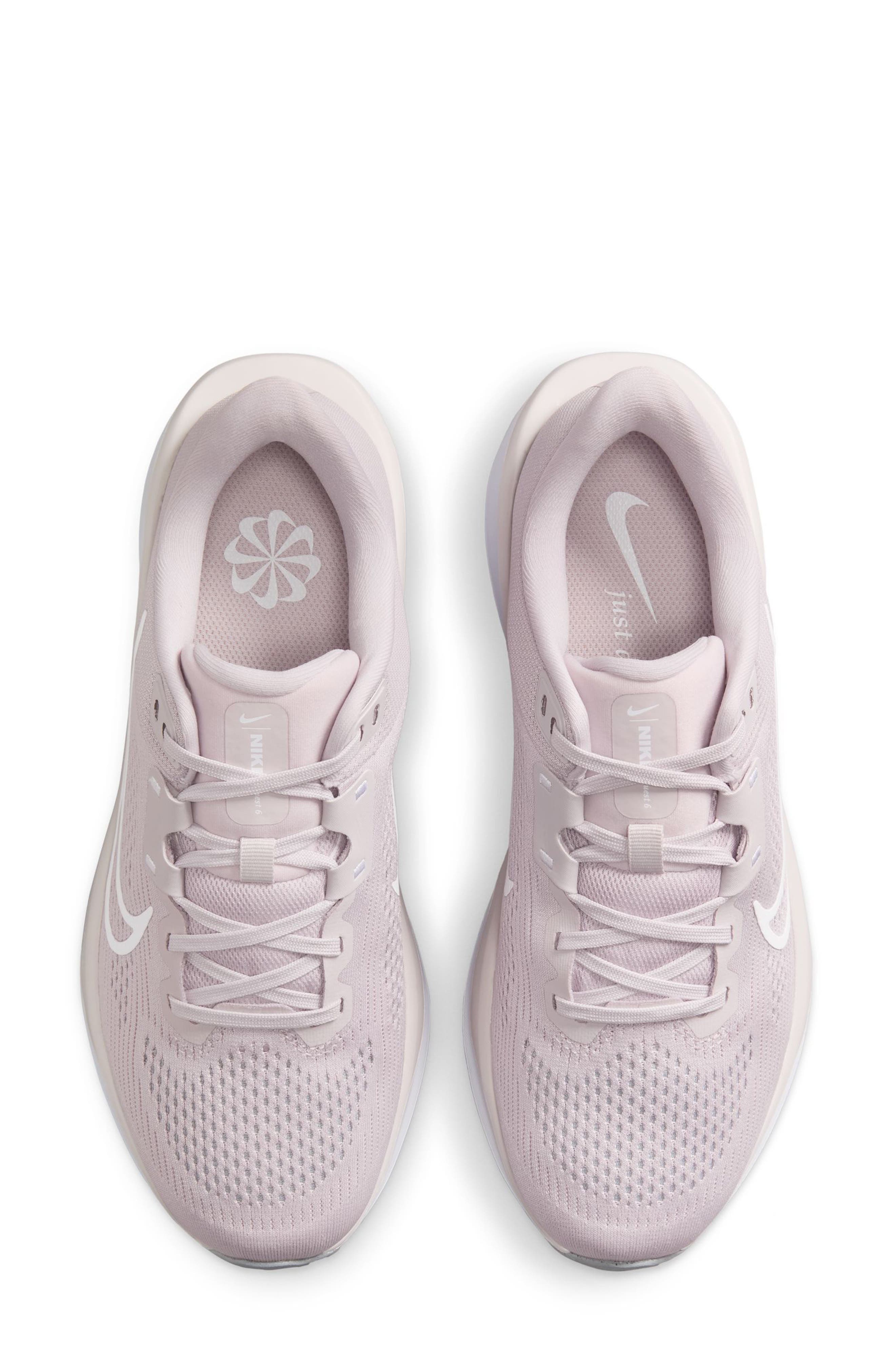 Nike Quest 6 Running Shoe, Alternate, color, Platinum Violet/ White/ Grey