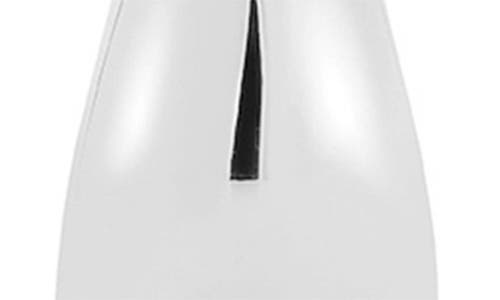 Ef Collection Dome Huggie Hoop Earrings In 14k White Gold