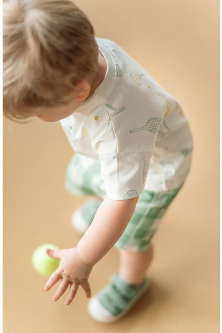 Kids' Drop Shoulder Organic Cotton T-Shirt, Alternate, color, DOUBLES