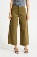 rag & bone Annie High Waist Ankle Wide Leg Jeans