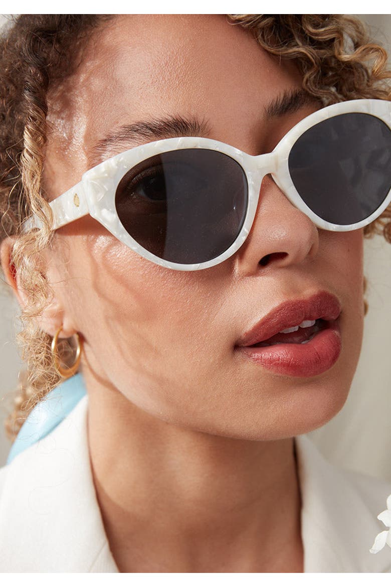 Diya Sunglasses, Alternate, color, Cloud