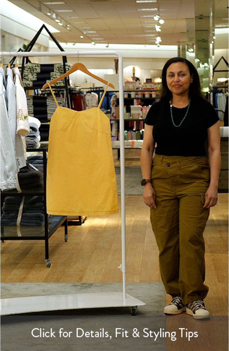 Lindie Cotton Mini Sundress, sales video thumbnail