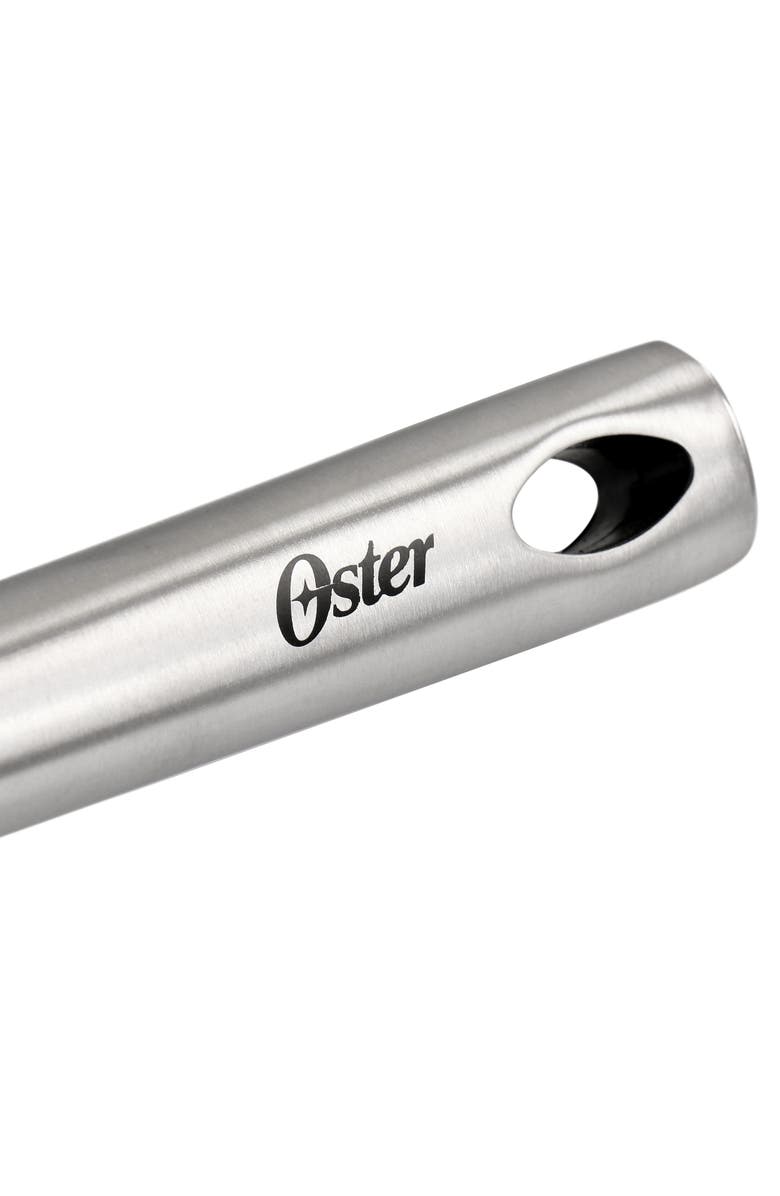 OSTER Baldwyn Nylon Ladle Kitchen Utensil with Stainless Steel Handle, Alternate, color, Black