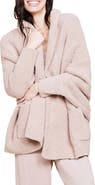 Barefoot Dreams® CozyChic® Cable Knit Blanket Wrap