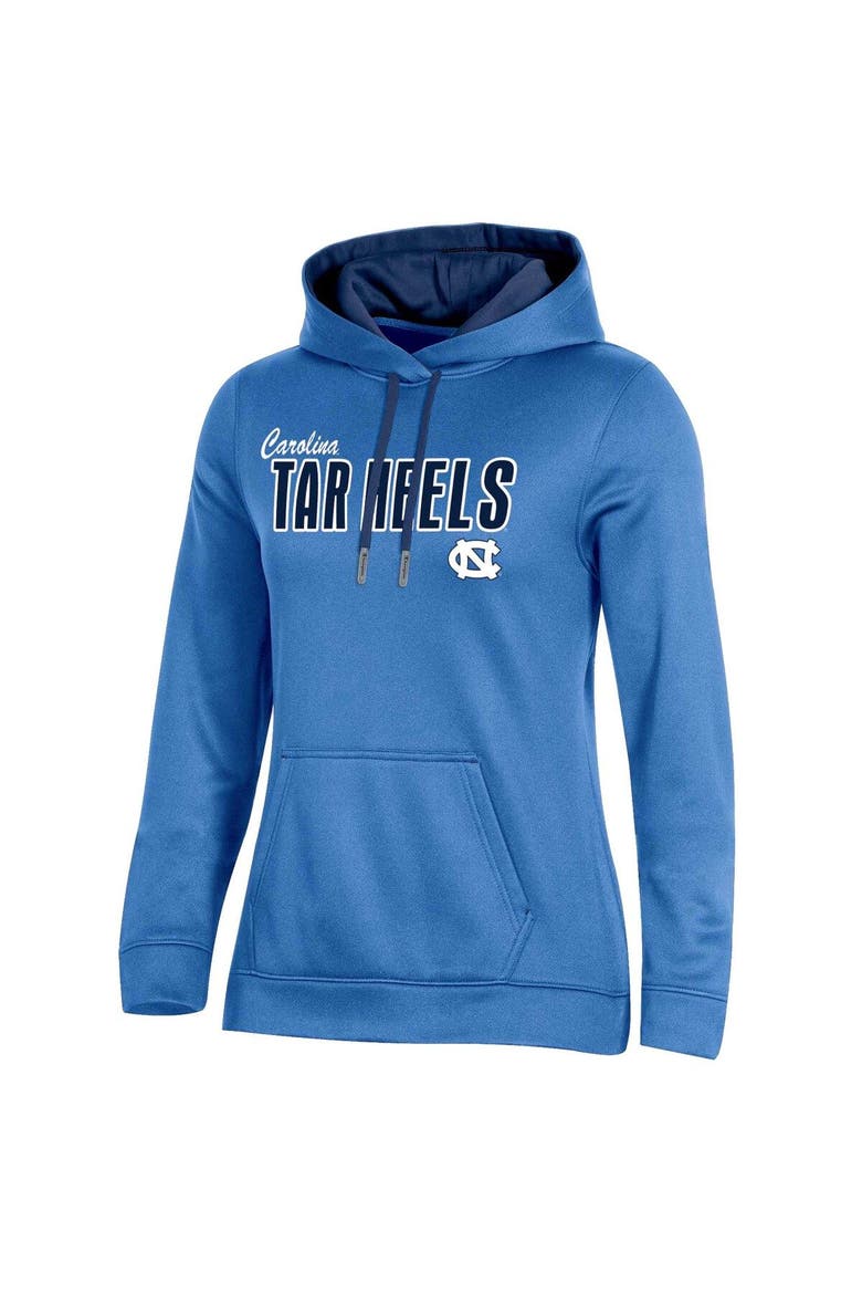 Women's Champion Carolina Blue North Carolina Tar Heels Team Pullover Hoodie, Alternate, color, Light Blue