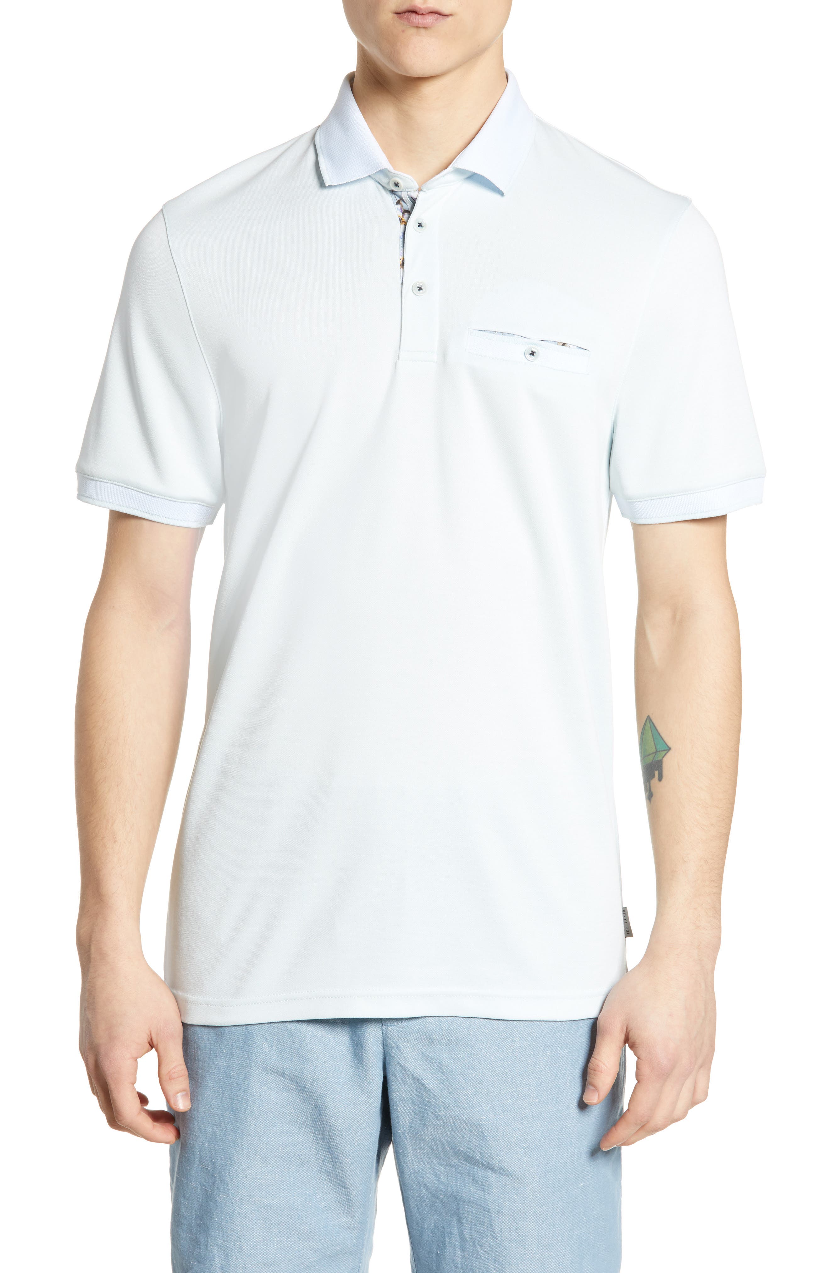 Ted Baker London Frog Slim Fit Piqué Polo (Men) | Nordstromrack