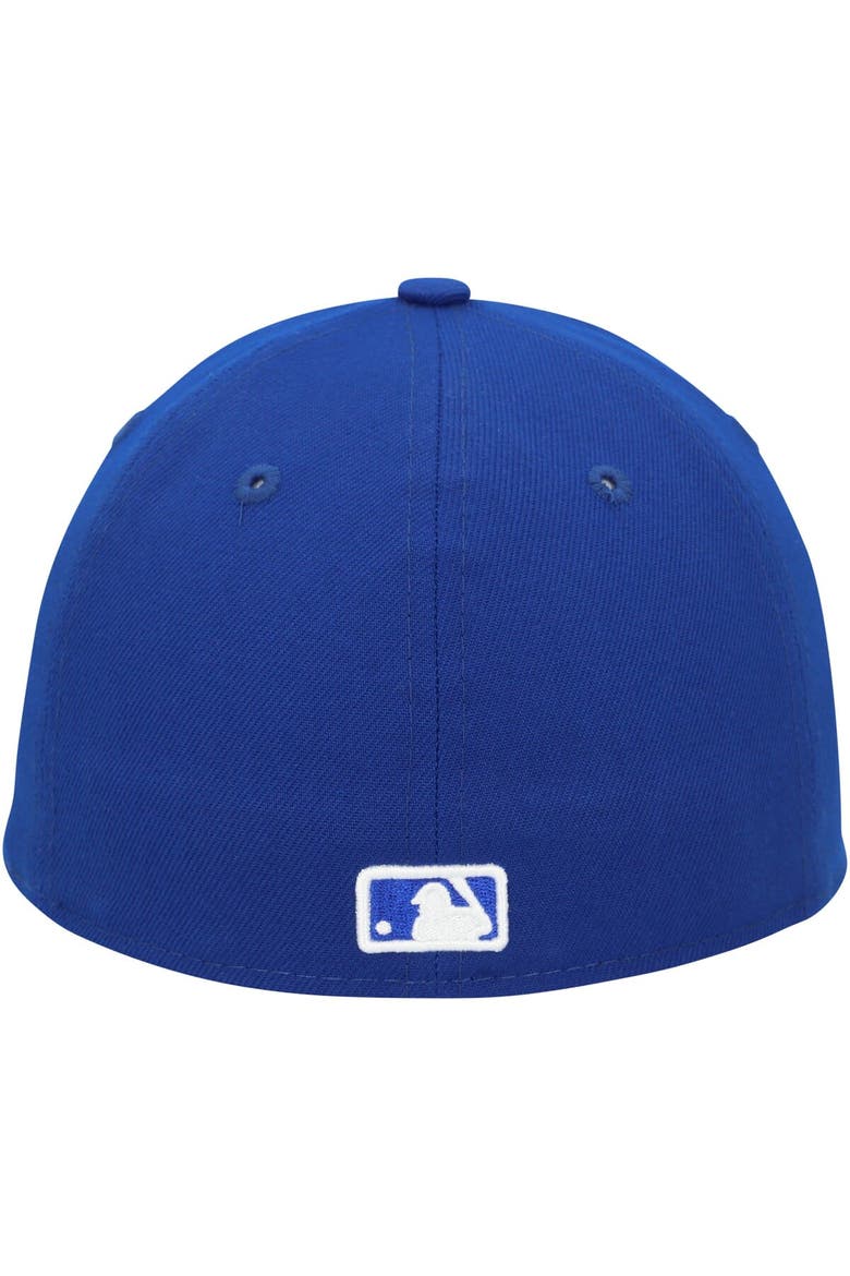 Men's New Era  Royal Tampa Bay Rays White Logo Low Profile 59FIFTY Fitted Hat, Alternate, color, Royal