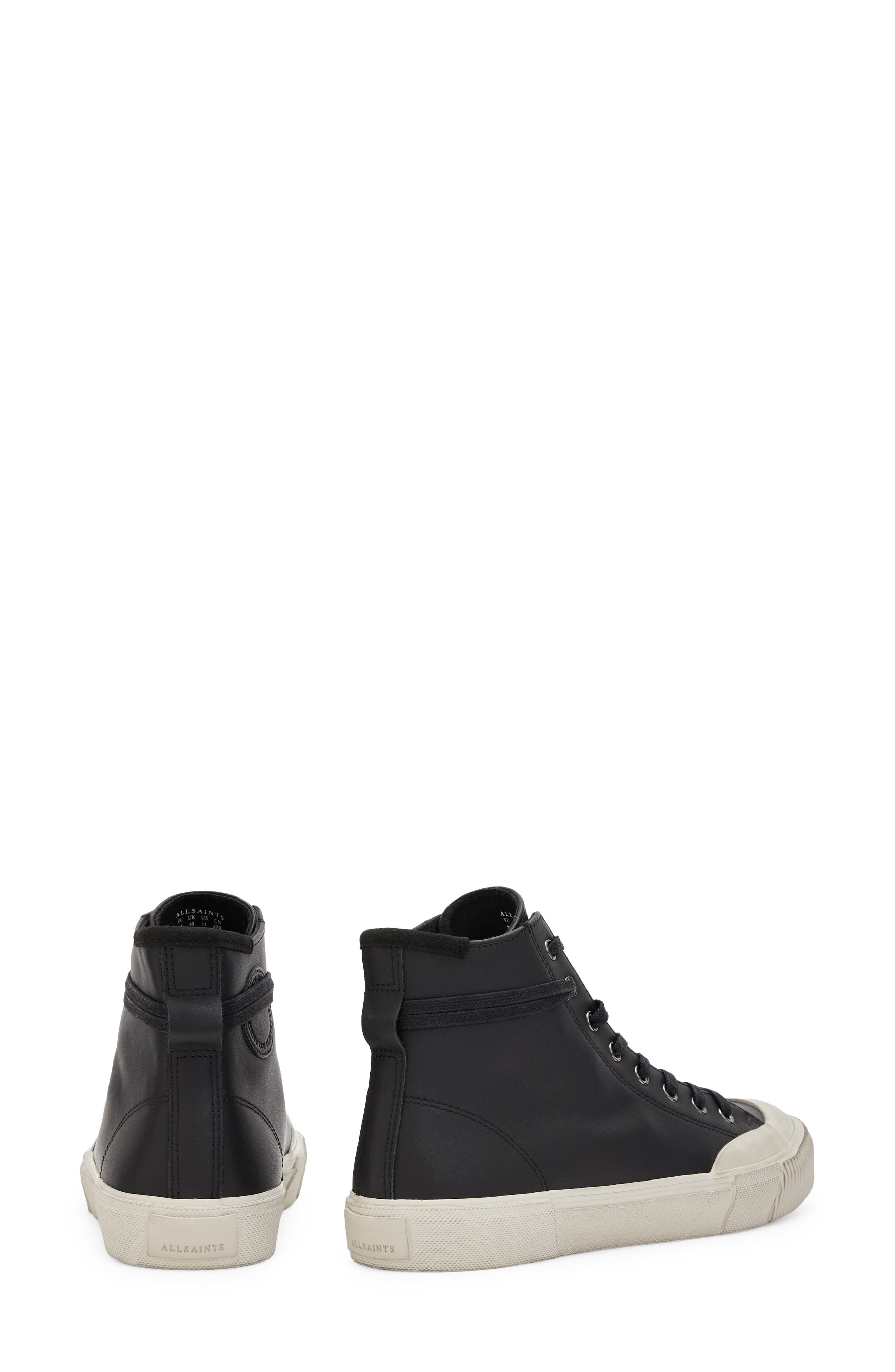 AllSaints Dumont Leather High Top Sneaker, Alternate, color, 