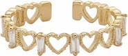 Ivy & Pearl Co. The Rosemont Heartline Ring