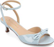 Journee Collection Jennifer Bow Ankle Strap Sandal