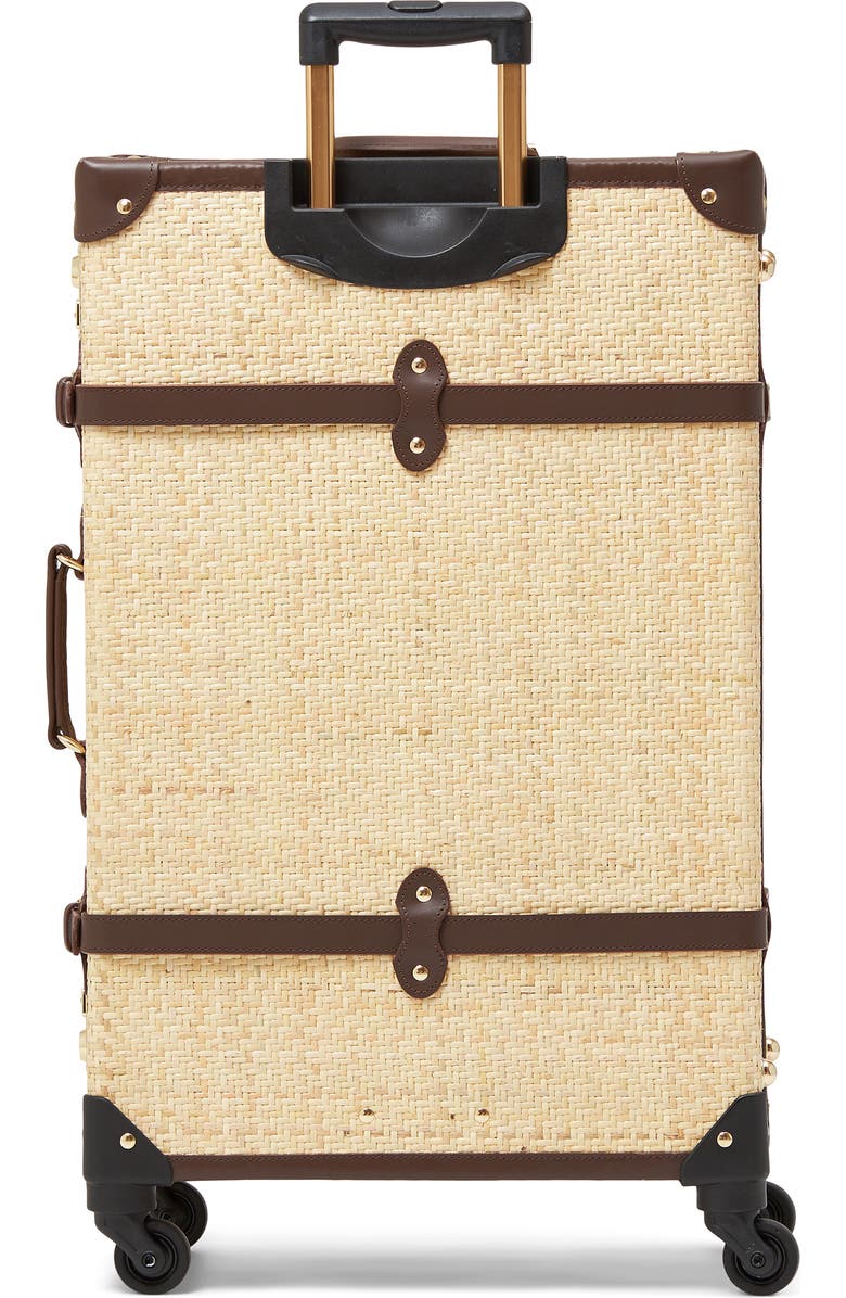 SteamLine Luggage The Explorer 26-Inch Check-In Rattan Spinner Packing Case, Alternate, color,