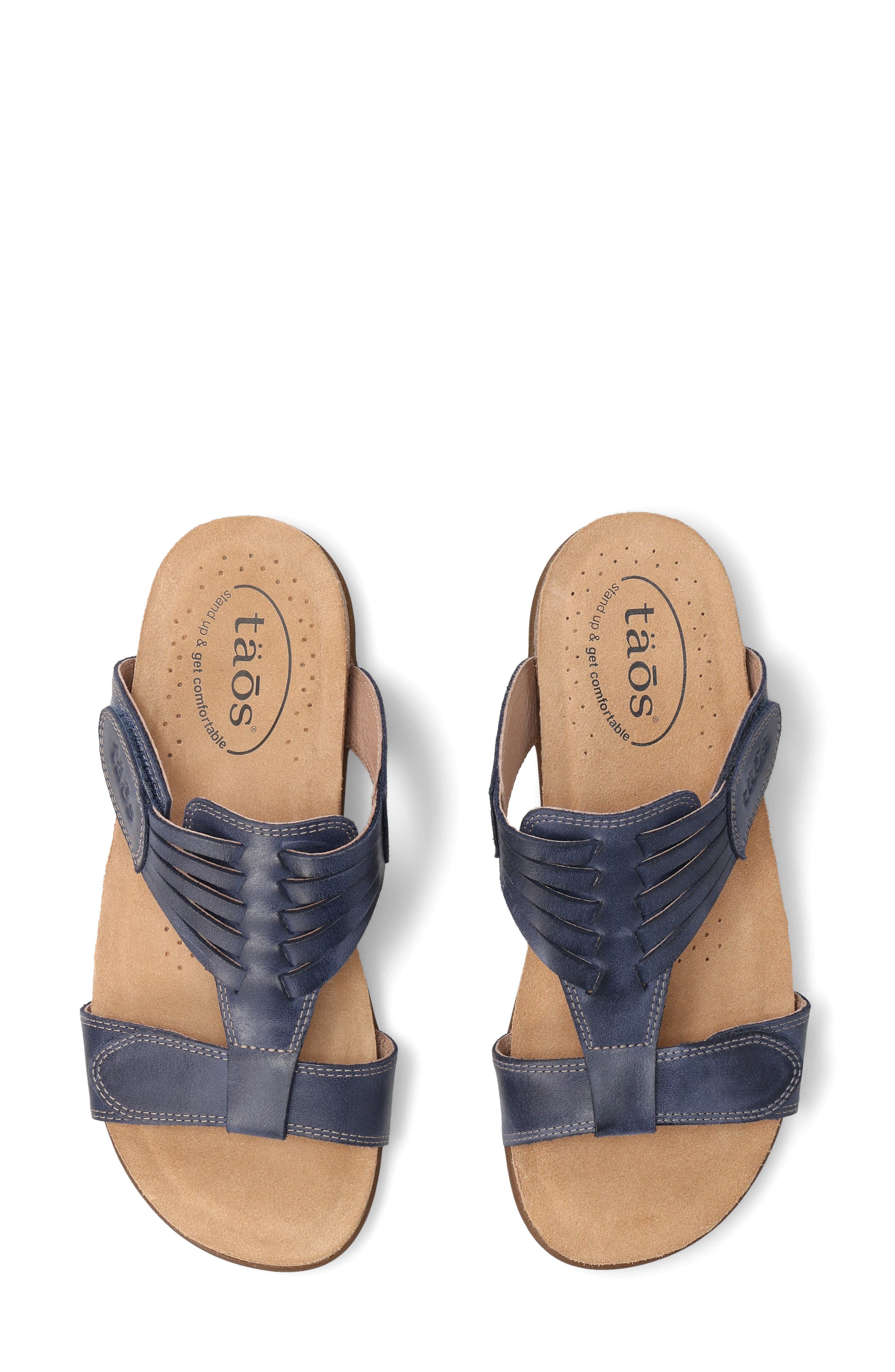 Wonderful Ankle Strap Sandal, Alternate, color, DARK BLUE