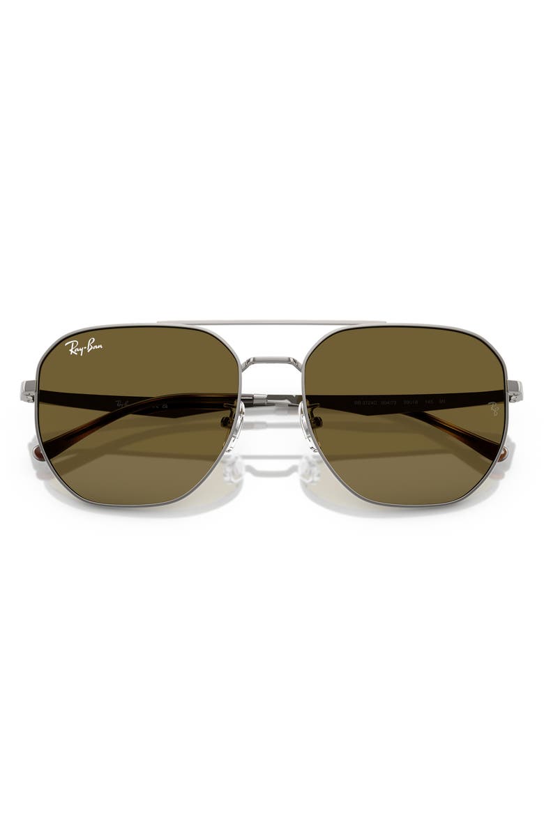 Ray-Ban 59mm Irregular Sunglasses, Alternate, color,