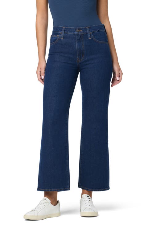 Rosalie High Waist Ankle Wide Leg Jeans (Collins)