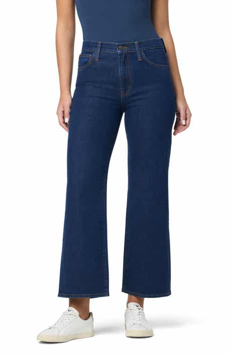 Hudson Jeans Rosalie High Waist Ankle Wide Leg Jeans
