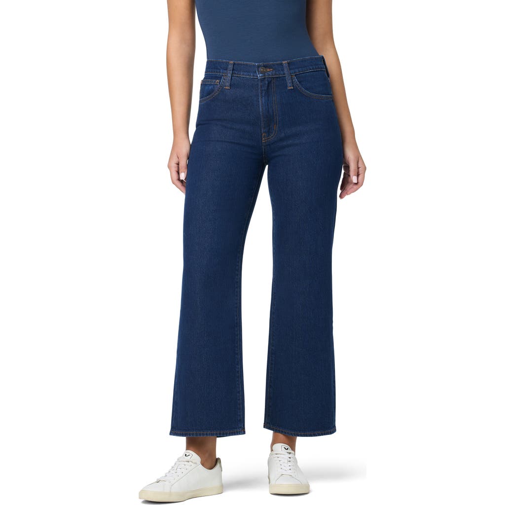 Hudson Jeans Rosalie High Waist Ankle Wide Leg Jeans In Multi