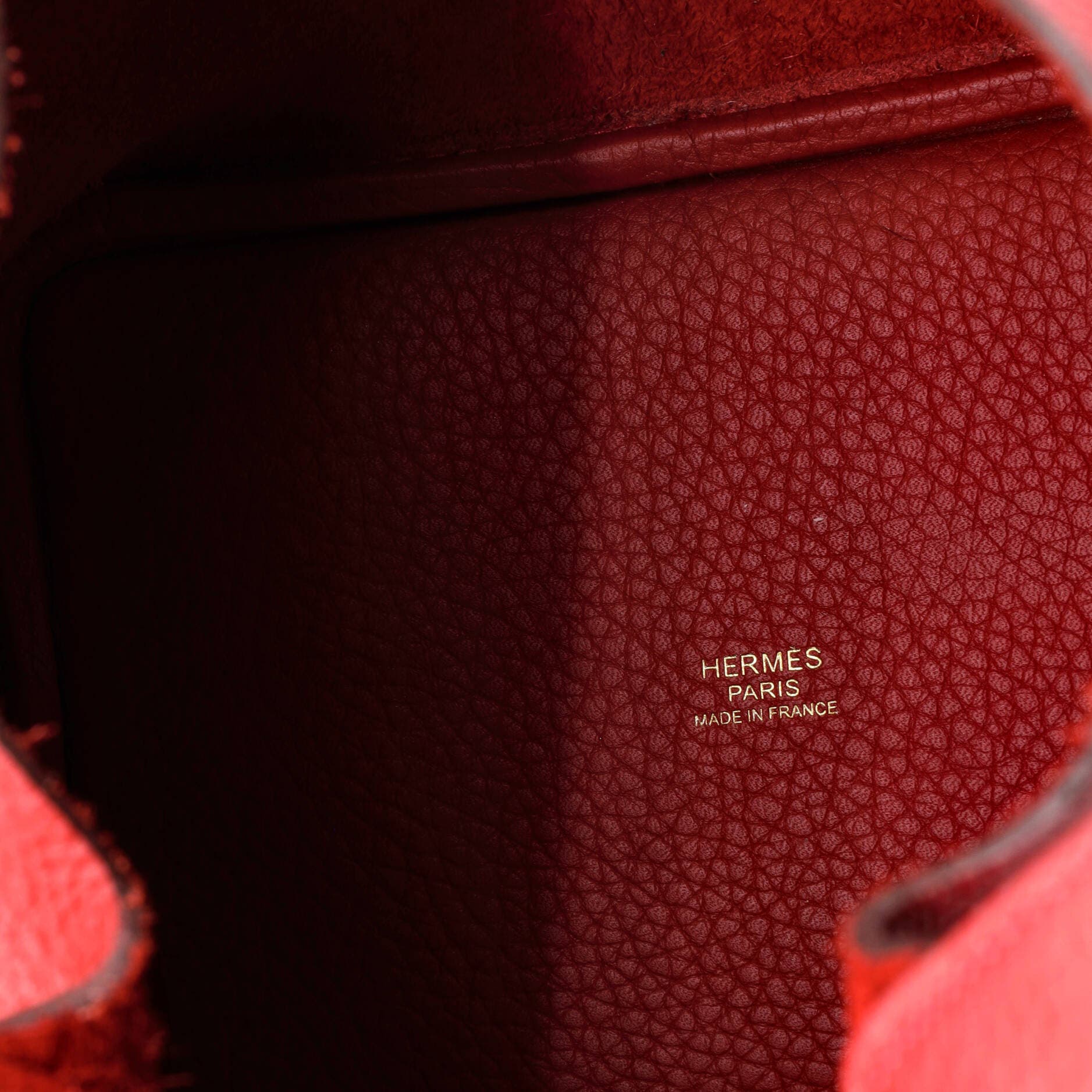 Pre-Owned Hermes Picotin Lock Bag Clemence PM, Alternate, color, Rouge Vif