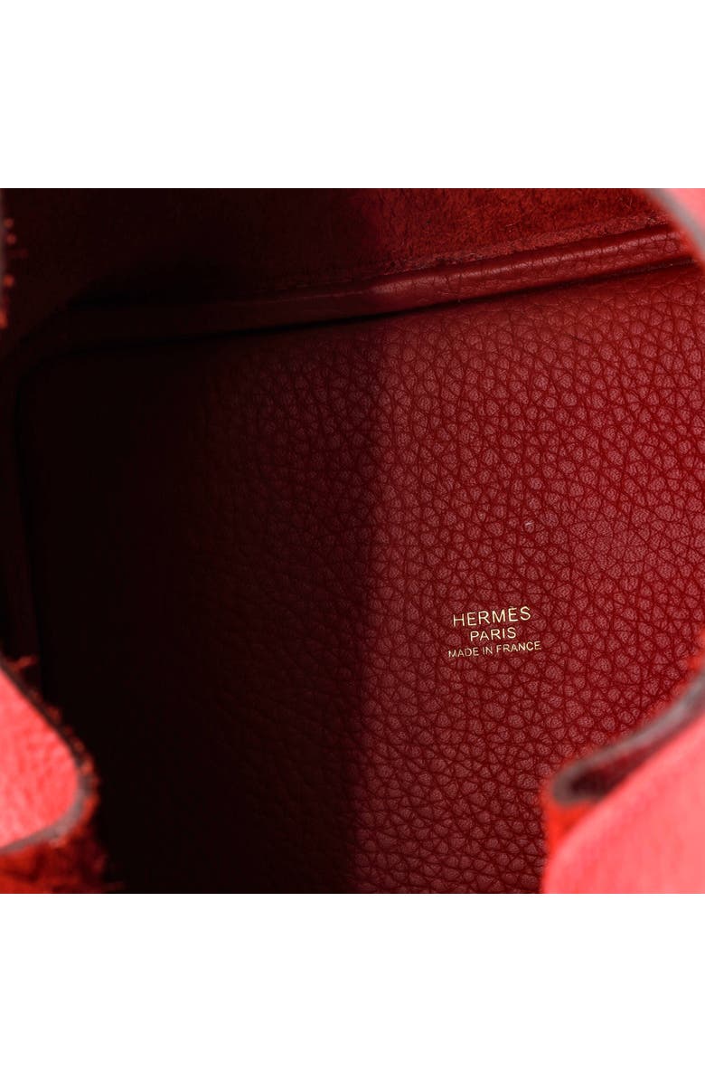 Pre-Owned Hermes Picotin Lock Bag Clemence PM, Alternate, color, Rouge Vif