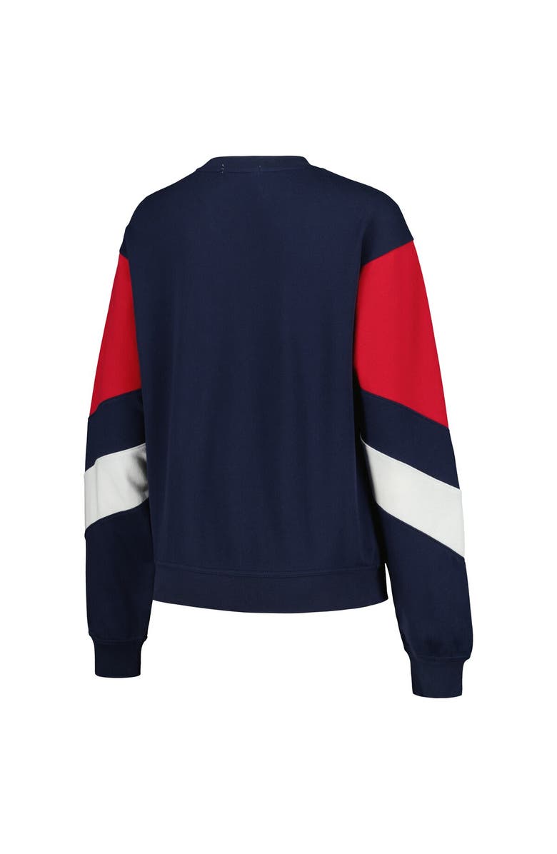 '47 Women's '47 Navy Philadelphia 76ers 2023/24 City Edition Nova Crew Sweatshirt, Alternate, color, 