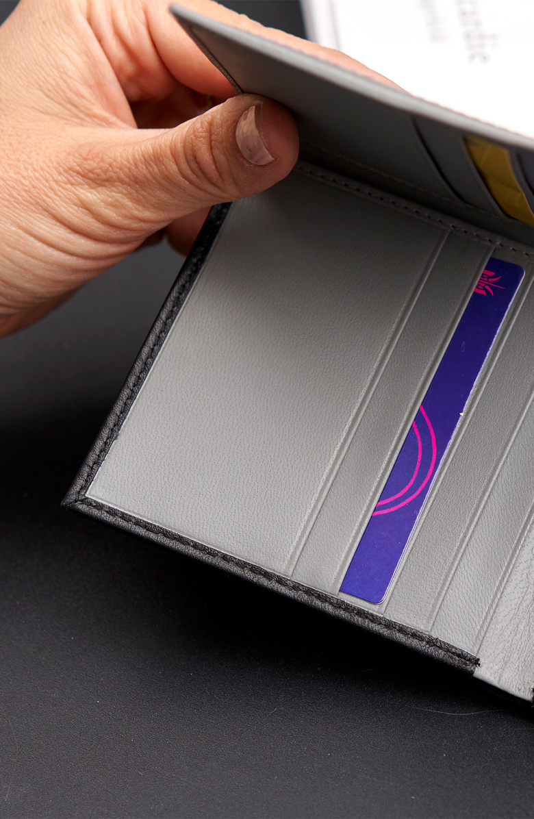 Tusk Joy L Shaped Wallet, Alternate, color, Black