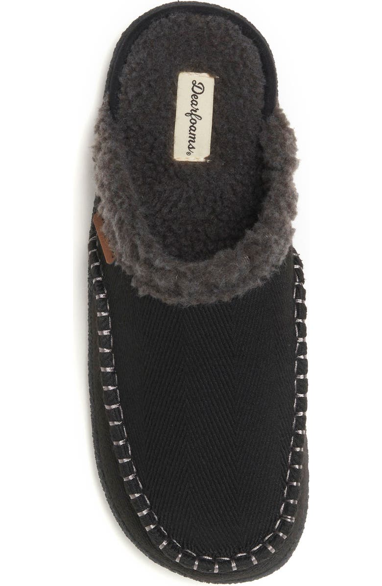 DEARFOAMS Matthew Faux Shearling Scuff Slipper, Alternate, color,