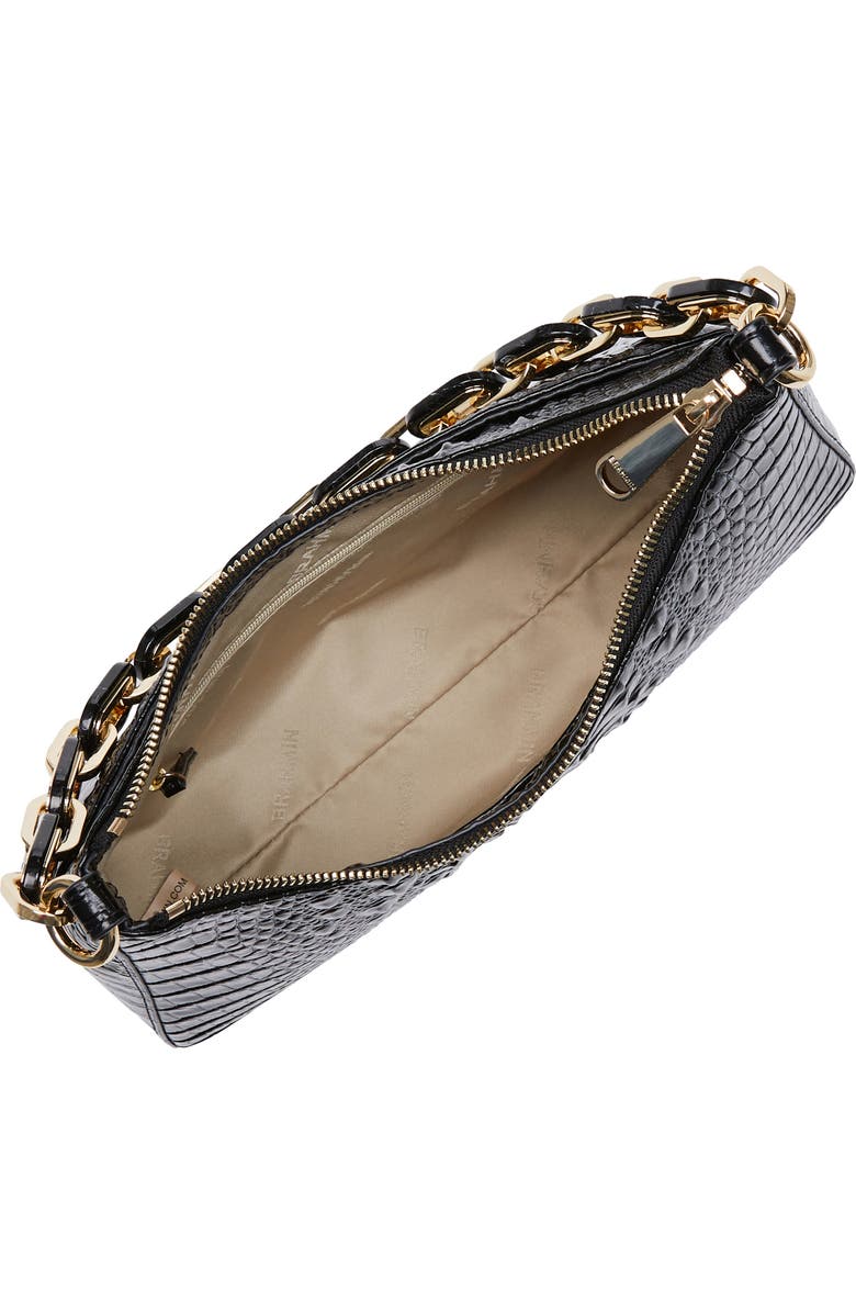 Brahmin Mod Esme Croc Embossed Shoulder Bag, Alternate, color,