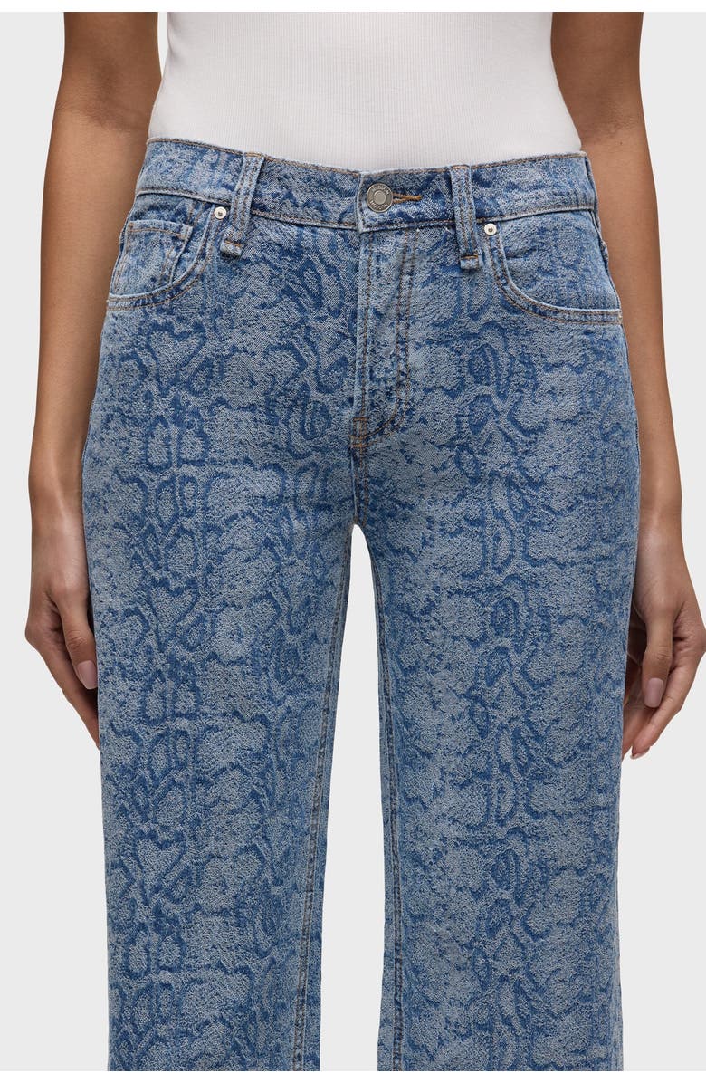 Hudson Jeans Rosie High-Rise Wide Leg Ankle, Alternate, color, Venom