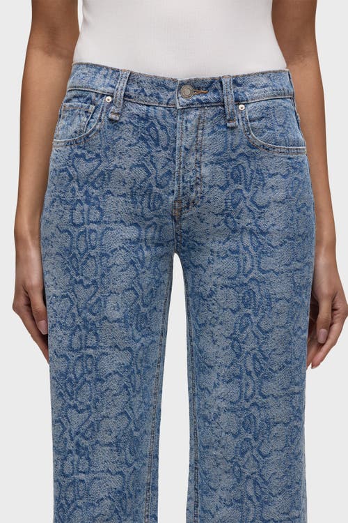 Hudson Jeans Rosie High-rise Wide Leg Ankle In Blue