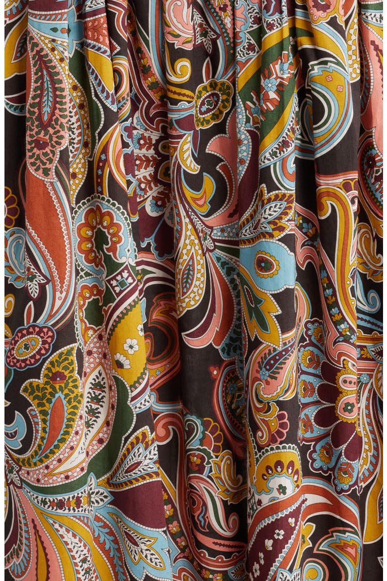 Sammie Cotton Midi Skirt, Alternate, color, PAISLEY FANFARE LIBERTY PRINT