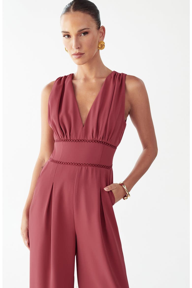 Lyle Jumpsuit, Alternate, color, China Rose