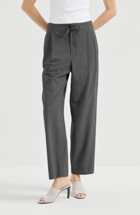 Tailored track trousers