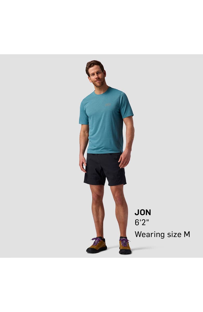 Backcountry Wasatch Ripstop Pull-On Short - Men's, Alternate, color, Black