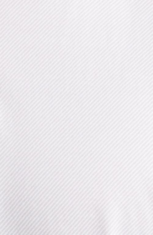 Bugatchi Miles Ooohcotton® Pinstripe Short Sleeve Button-up Shirt