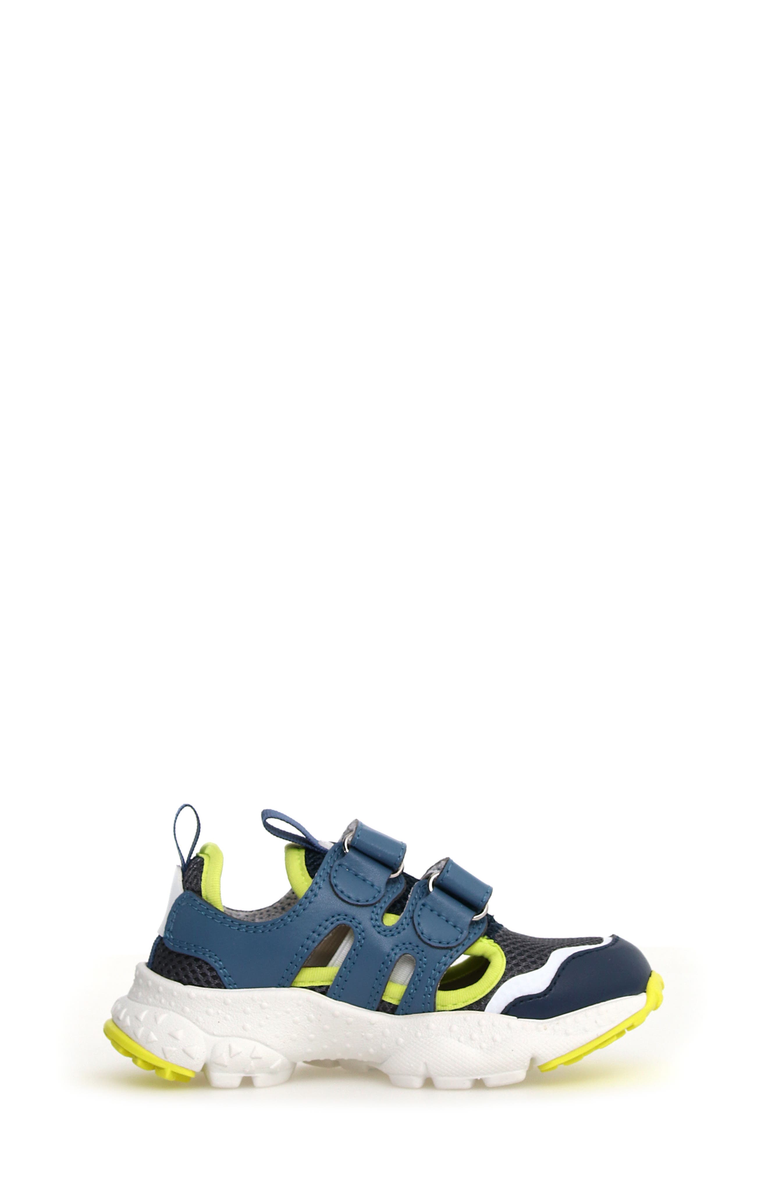 Flower MOUNTAIN Kids' Goro Sneaker, Alternate, color, Black-Grey-Navy