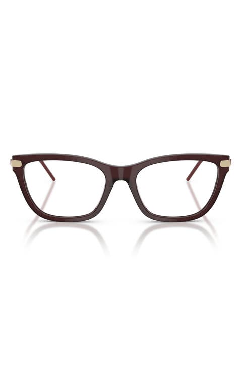 52mm Cat Eye Optical Glasses