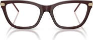 Emporio Armani 52mm Cat Eye Optical Glasses