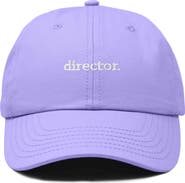Dalix Director Embroidered Low Crown Cap