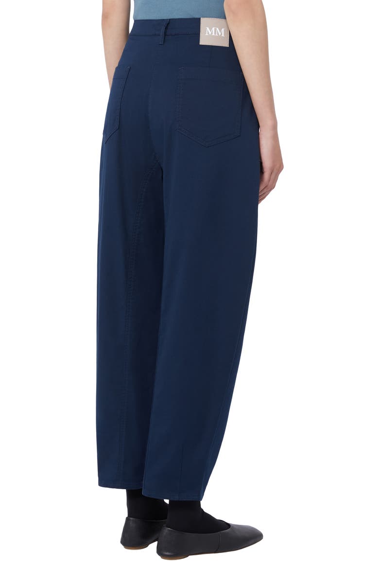 Etere Stretch Cotton Straight Leg Pants, Alternate, color, NAVY