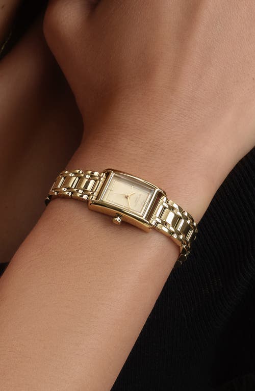 Olivia Burton Women's Mini Grove Rose Gold Tone Stainless Steel Bracelet Watch, 16mm In Gold