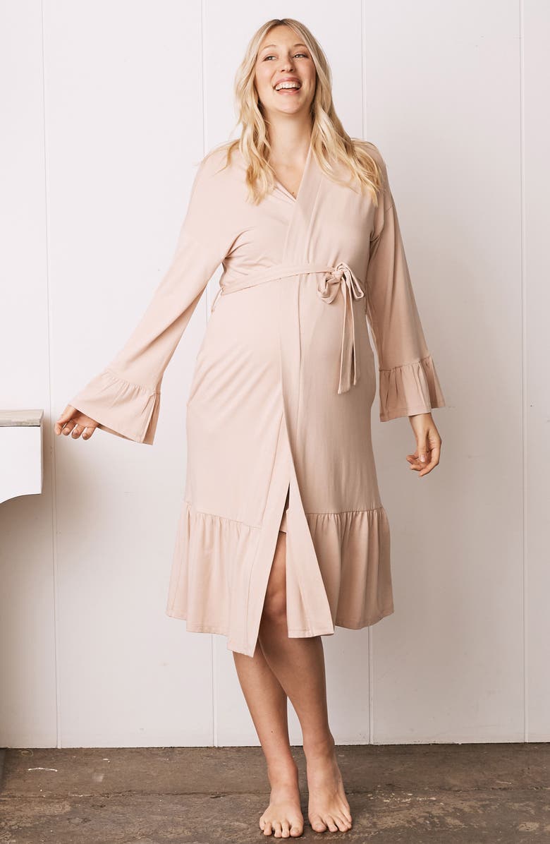 Angel Maternity Maternity/Nursing Robe, Alternate, color,