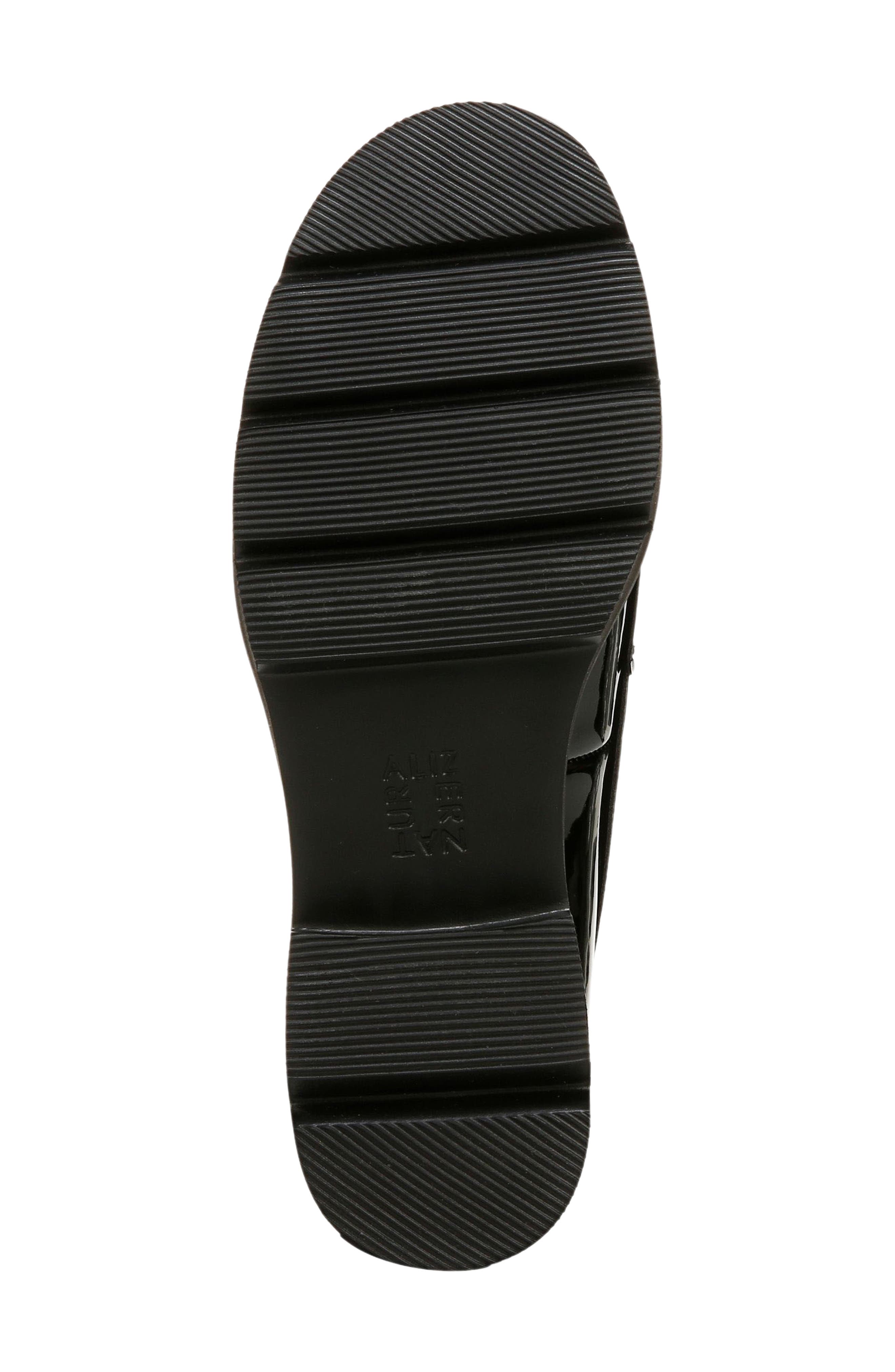 Darry Luxe Patent Platform Loafer, Alternate, color, BLACK