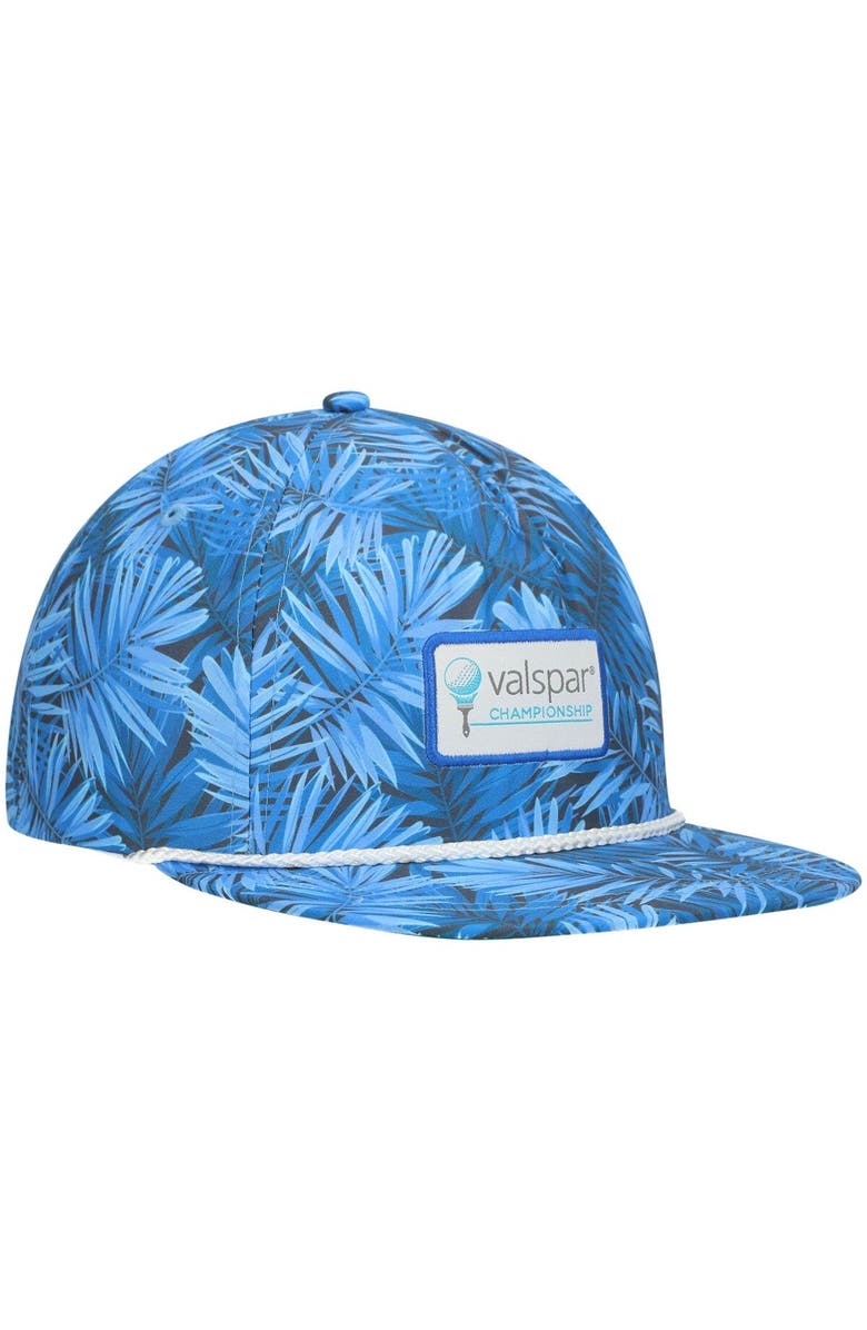 IMPERIAL Men's Imperial Blue Valspar Championship Aloha Rope Adjustable Hat, Alternate, color, 