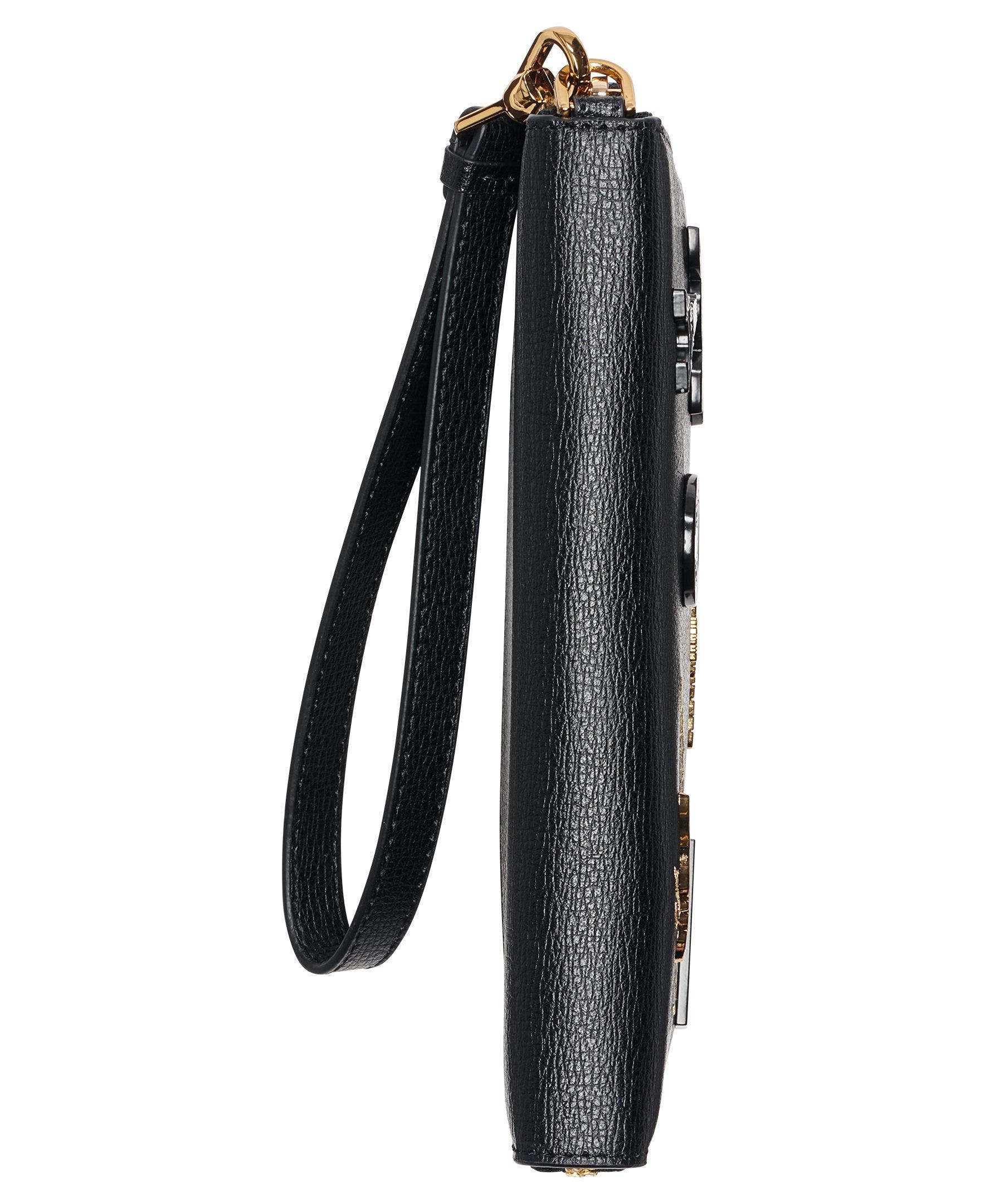 KARL LAGERFELD PARIS Jacqueline Wallet, Alternate, color, Black/Gold