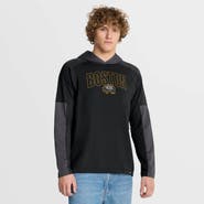 FANATICS Men's Fanatics Black Boston Bruins Penalty Shot Long Sleeve Hoodie T-Shirt