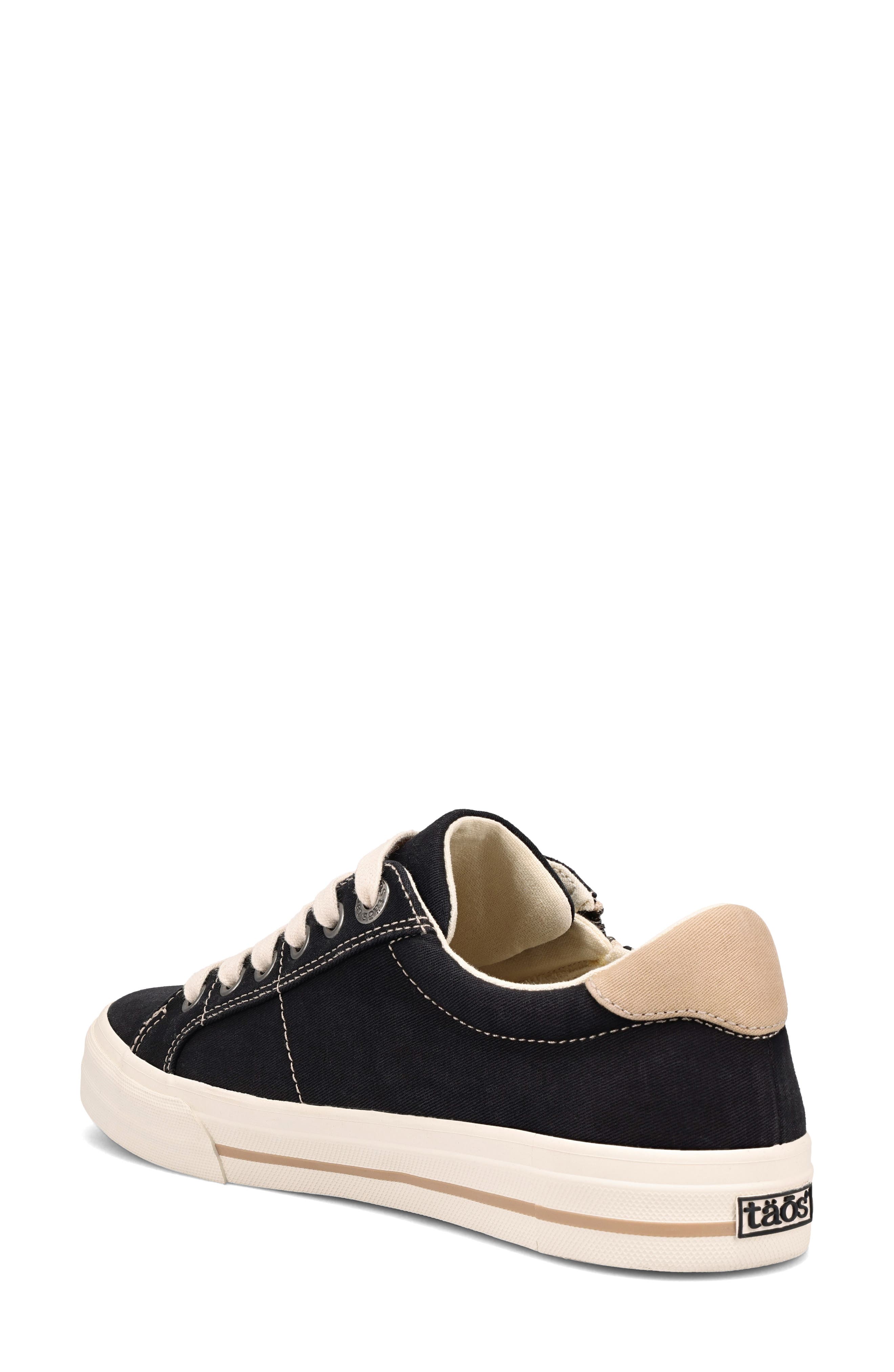 Taos Z-Soul Platform Sneaker, Alternate, color, Black/ Tan Distressed