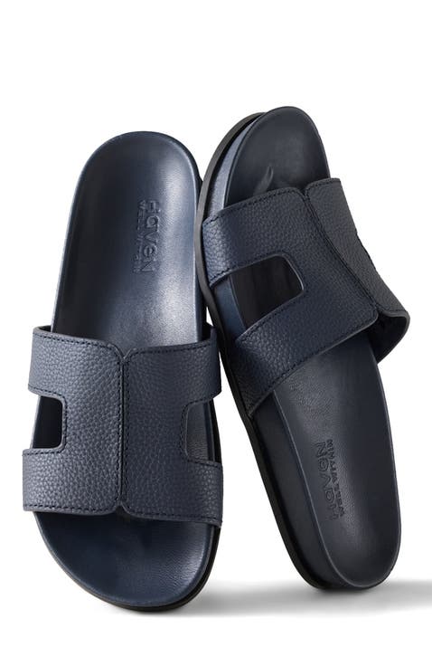 Leather Cutout Slides
