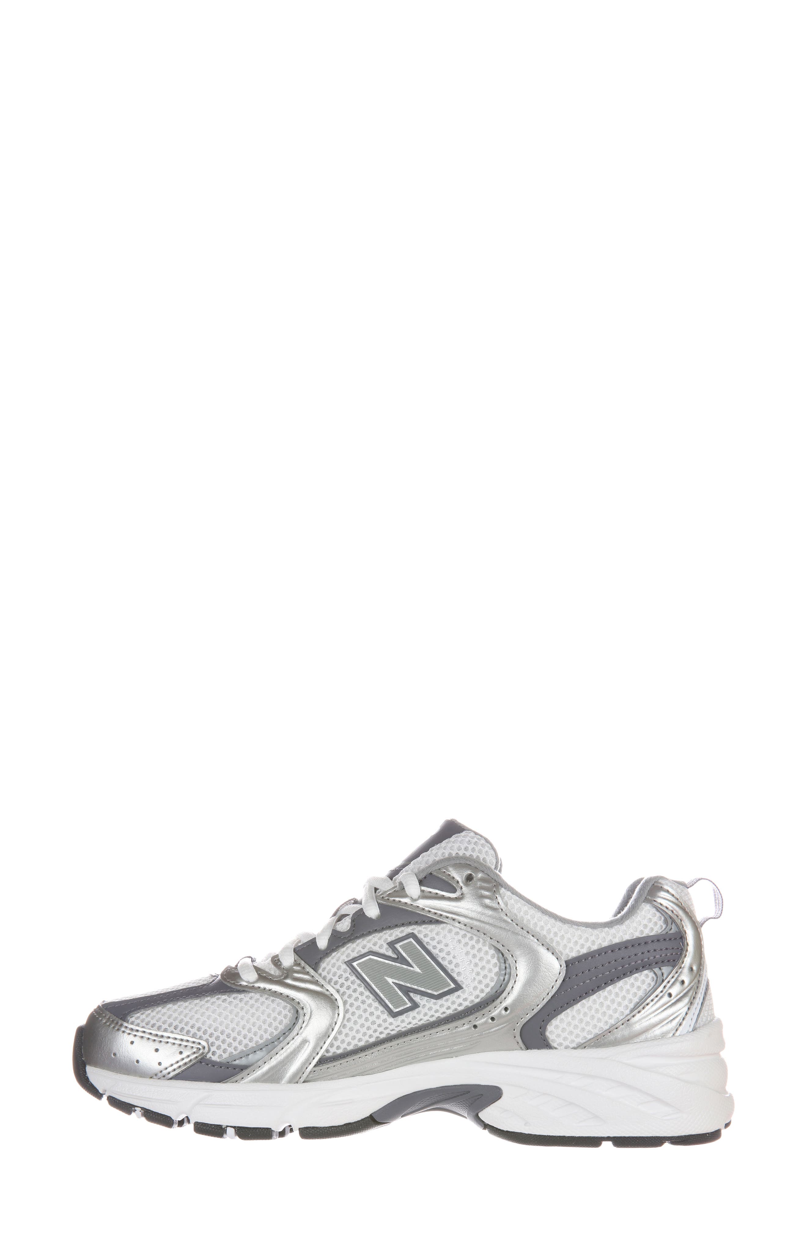 Gender Inclusive 530 Sneaker, Alternate, color, SILVER METALLIC/ NEPTUNE GREY