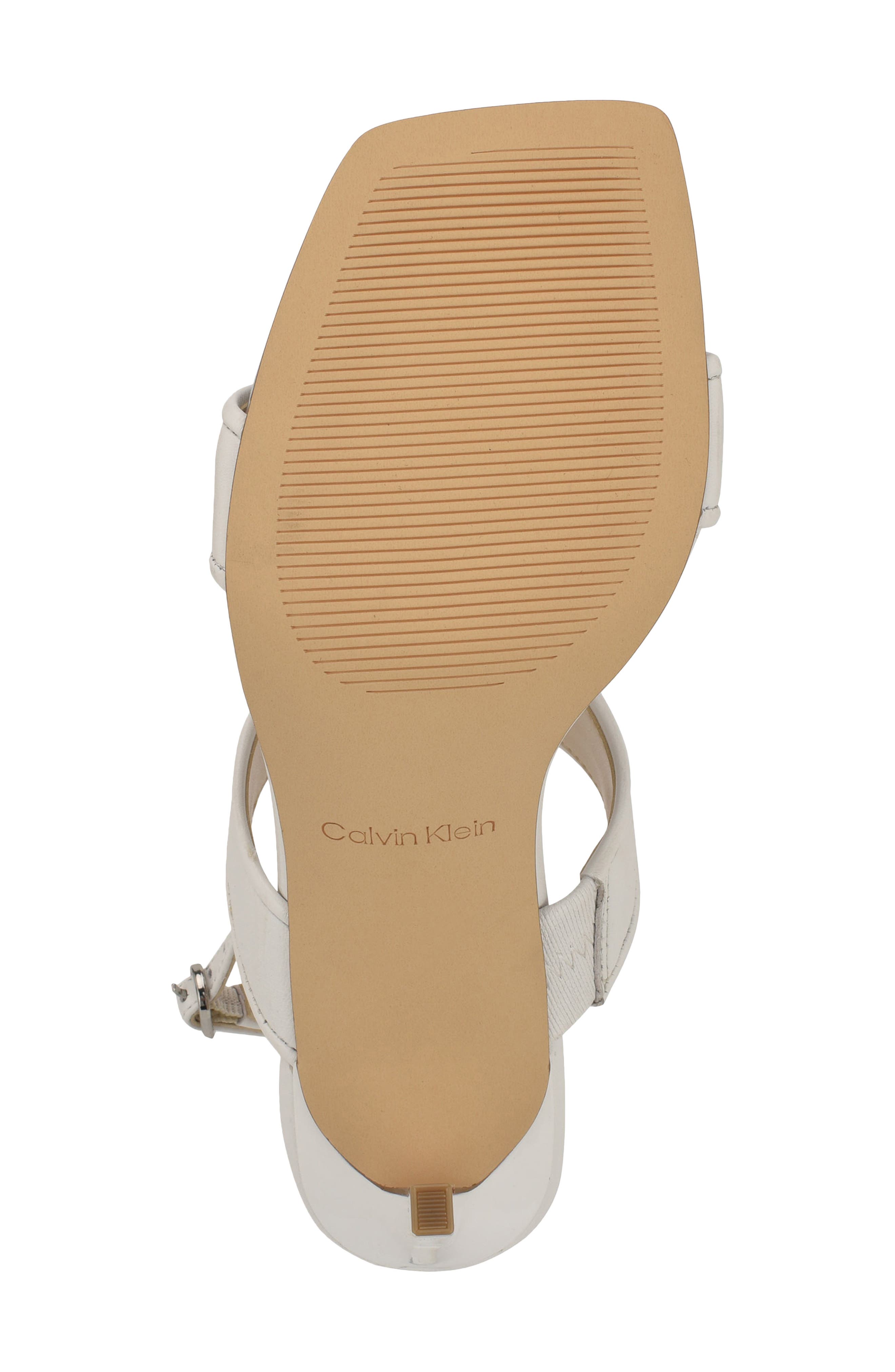 Calvin Klein Amour Slingback Sandal, Alternate, color, White